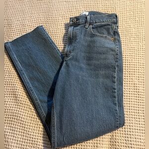 Abercrombie & Fitch Women Curve Love Ultra High Rise 90s Straight